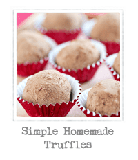 Simple Homemade Truffles