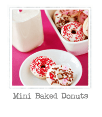 Mini Baked Donuts