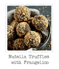 Nutella Truffles with Frangelico