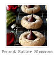 peanut butter blossoms