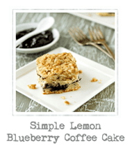 Simple Lemon Blueberry Coffee