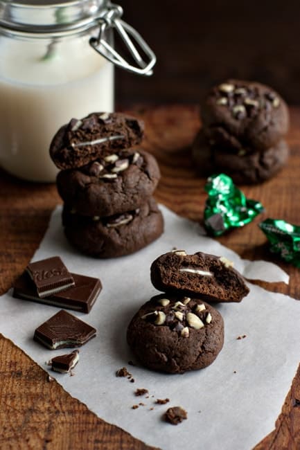 Mint Chocolate Cookies | My Baking Addiction