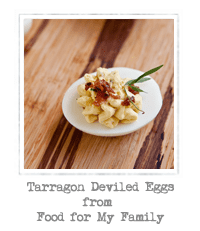 tarragon deviled eggs