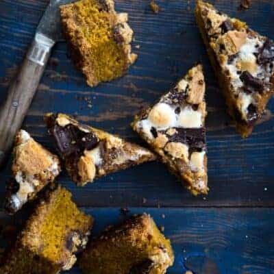 Pumpkin S'mores Bars