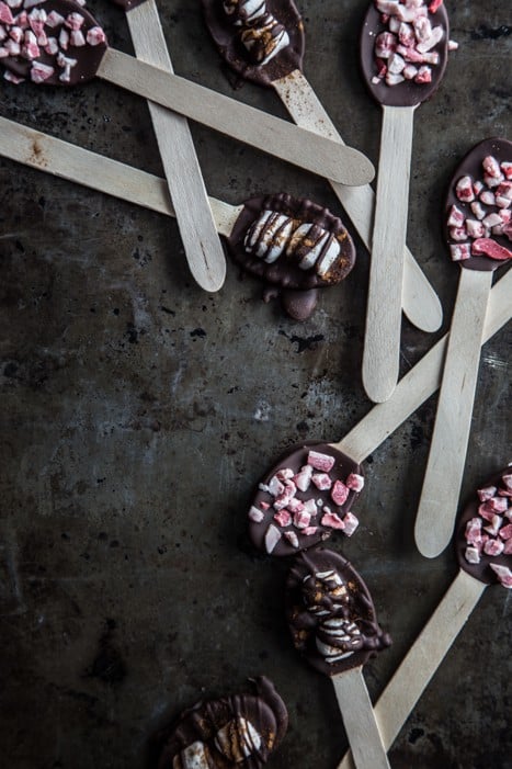 chocolate dipped spoons-008