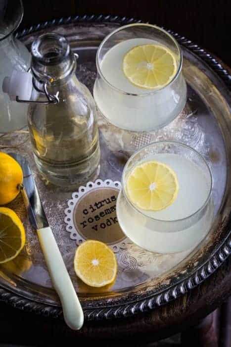 Citrus Rosemary Vodka Spritzer