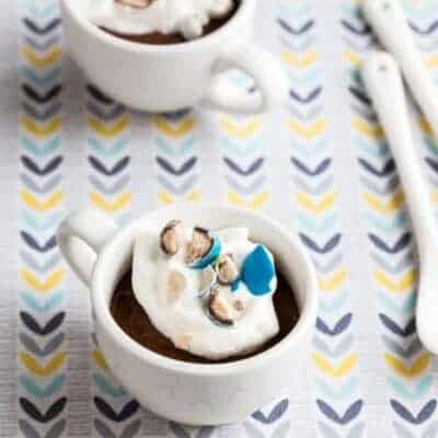 Malted Chocolate Pots de Creme