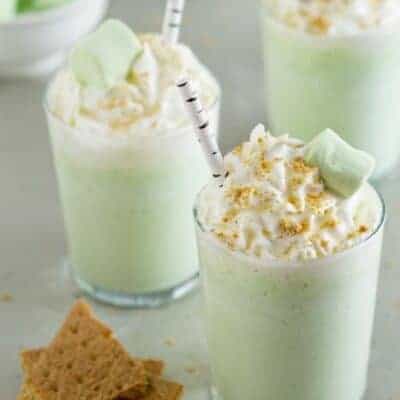 Key Lime Marshmallow Milkshake
