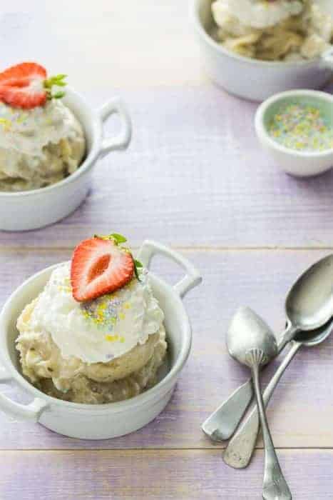 One Ingredient Banana Ice Cream