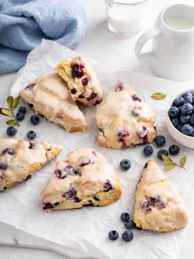Lemon Blueberry Scones My Baking Addiction(02)