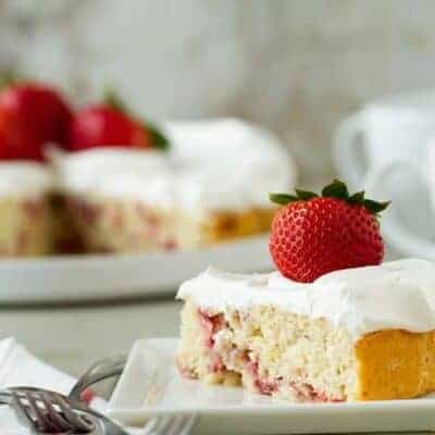 Lemon Strawberry Shortcake