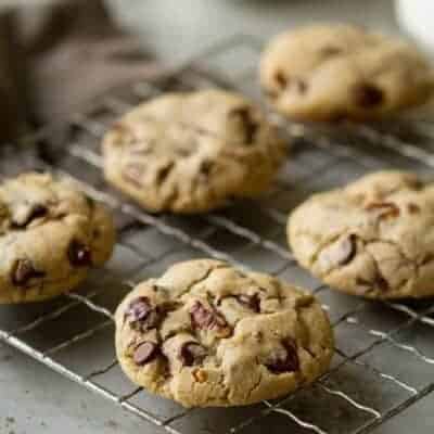 Dark Chocolate Chip Pecan Cookies