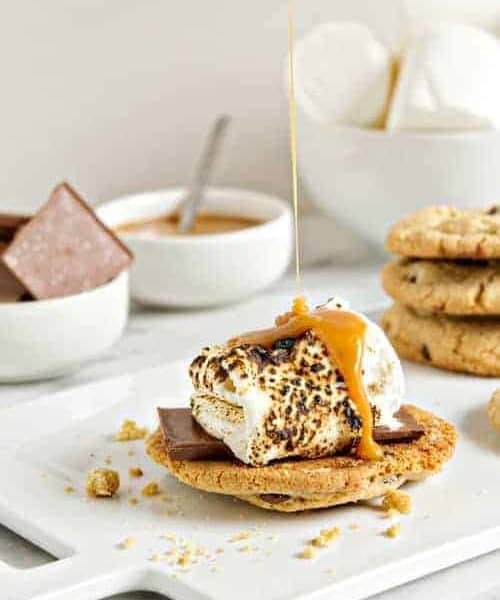 Salted Caramel S'mores | mybakingaddiction.com