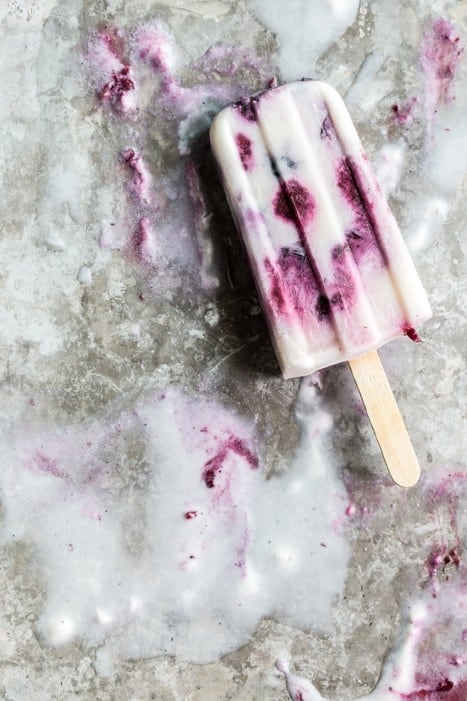 Roasted Berry Goat Cheese Popsicles (2 of 2)