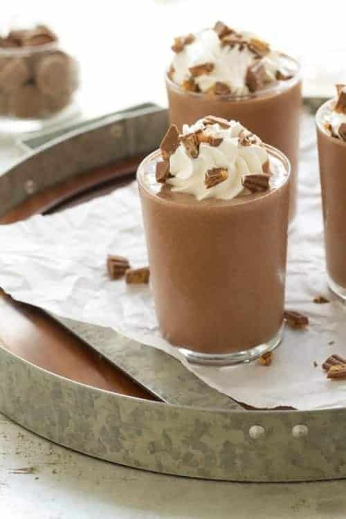 reese’s peanut butter cup oreo milkshake