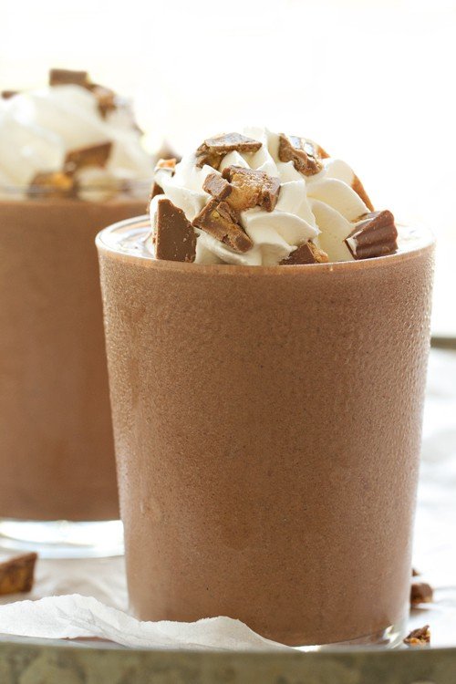 Peanut Butter Cup Milkshake | My Baking Addiction