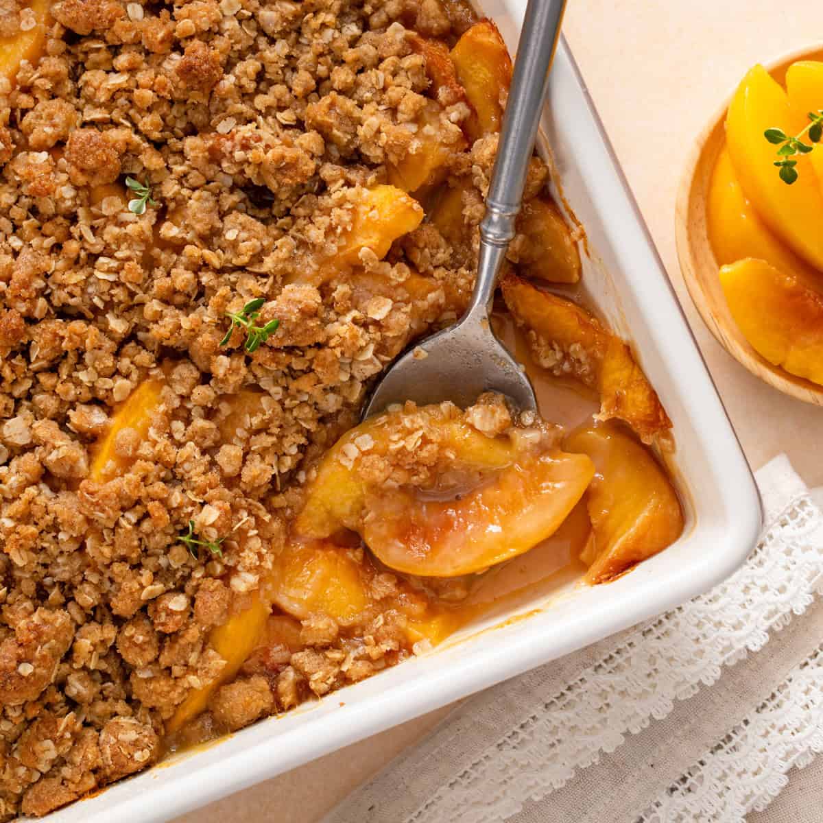 Peach Crisp