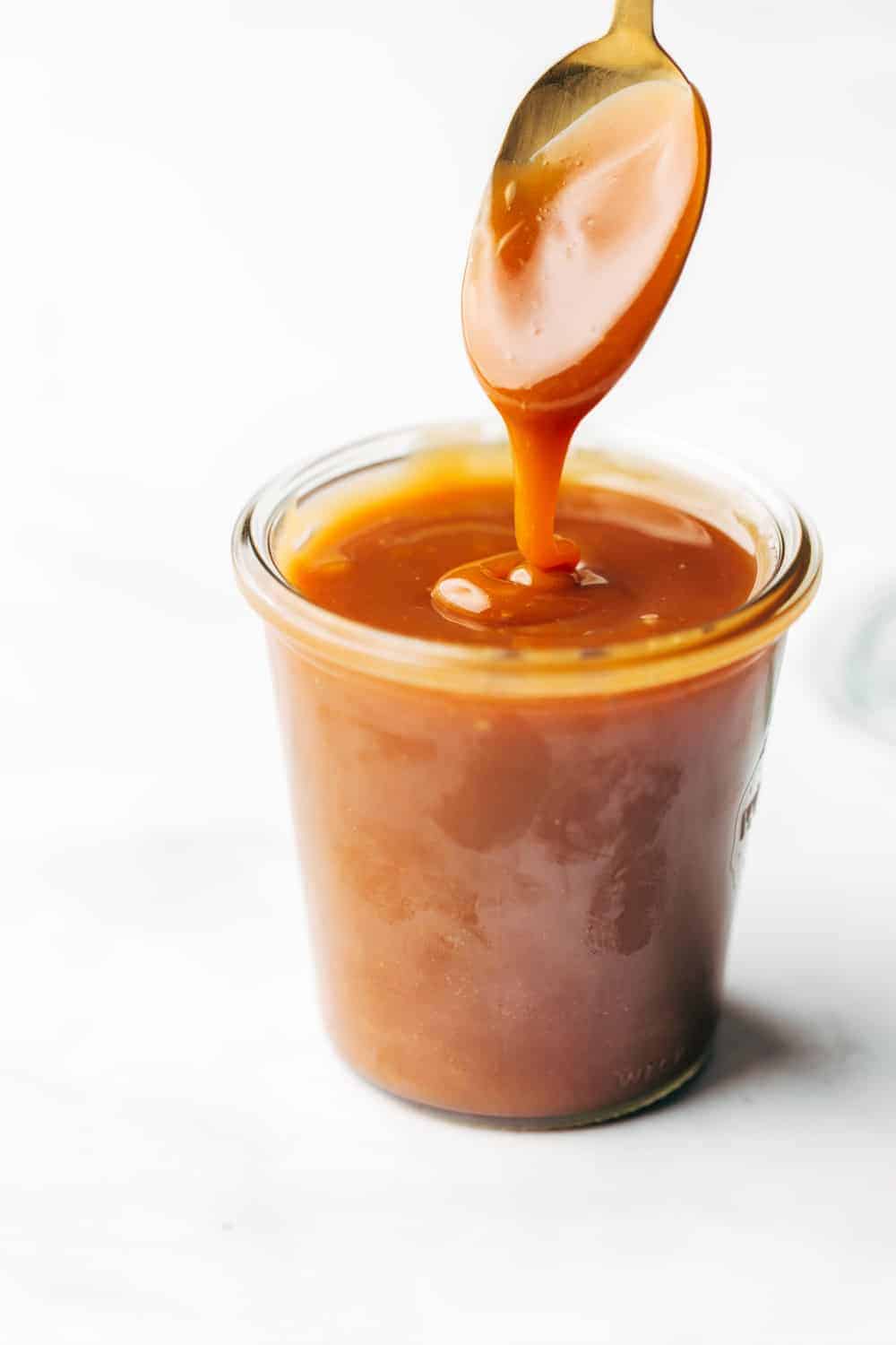 It is easy to learn how to make caramel sauce! It only takes a few minutes and a few key ingredients