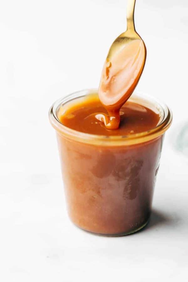Salted caramel sauce is easy to make and pairs well with just about anything