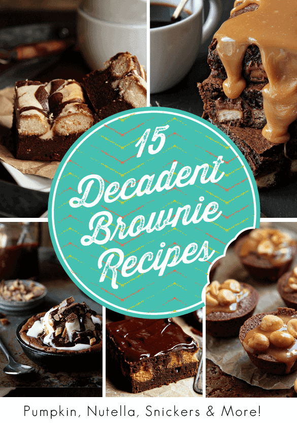 15 decadent brownie recipes