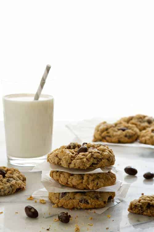 Oatmeal Raisin Cookies Picture from MyBakingAddiction.com