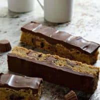 Peanut Butter Cup Cookie Bars