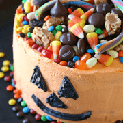 Halloween Candy Cake