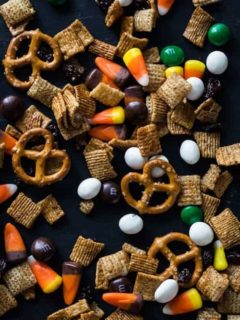 pumpkin spice chex party mix from my baking addiction