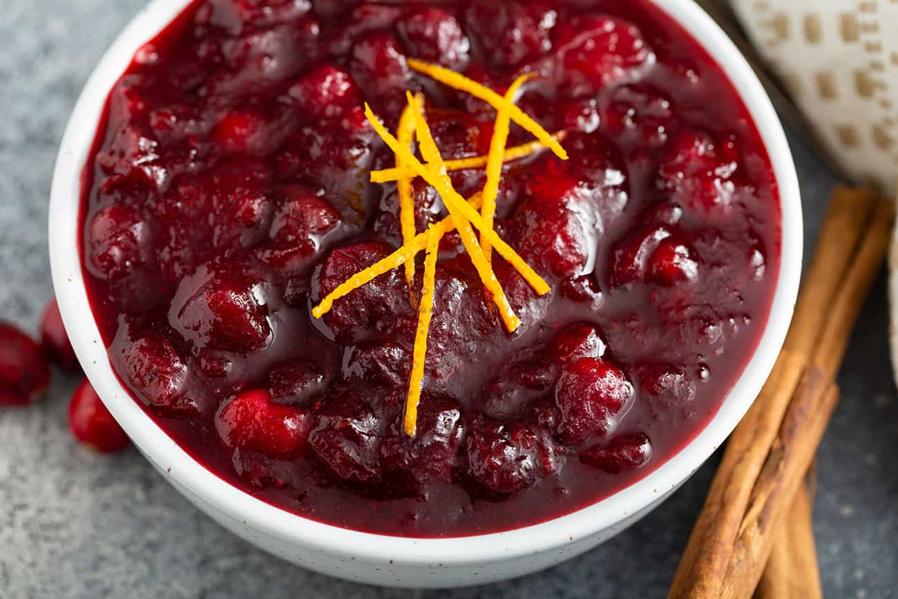 Homemade Cranberry Sauce Recipe My Baking Addiction