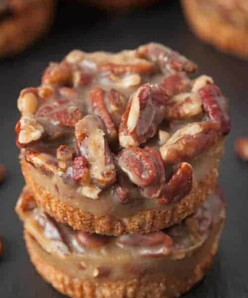 Gluten-Free Mini Pecan Tarts on My Baking Addiction