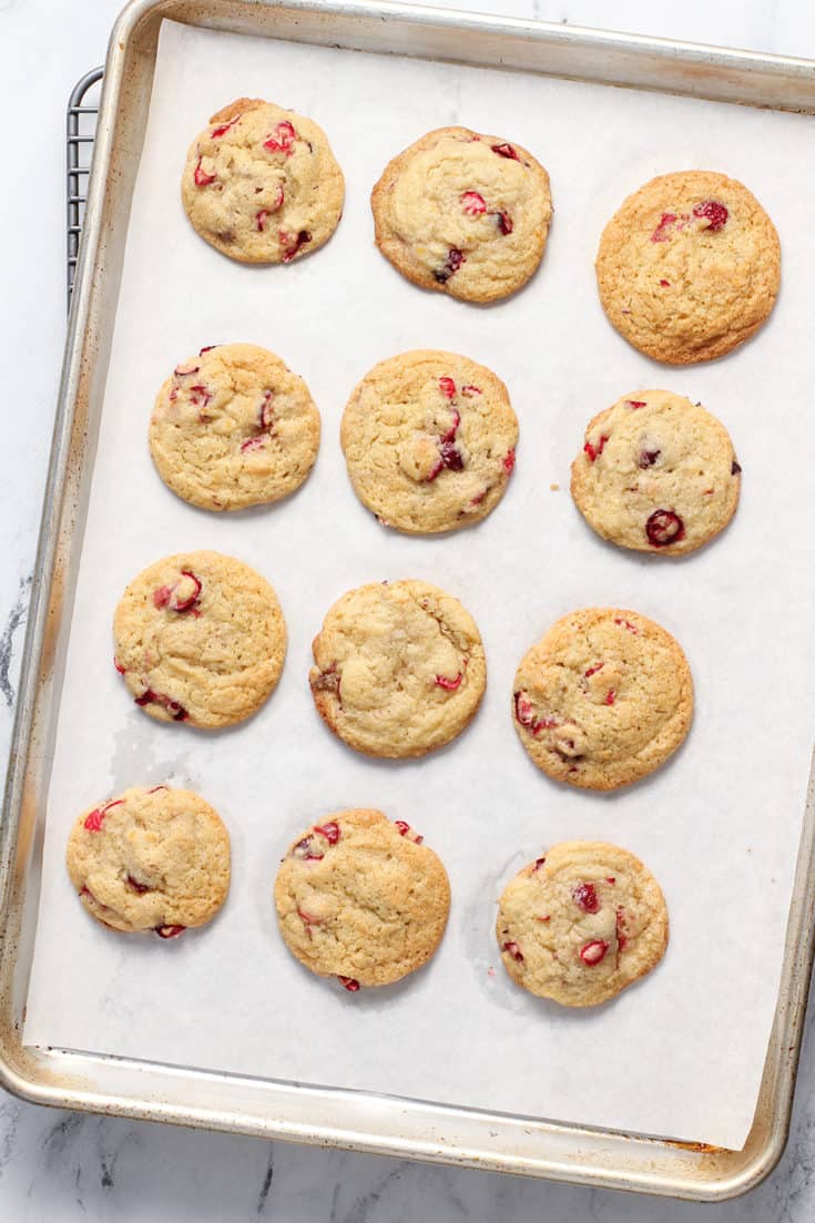 Orange Cranberry Cookies My Baking Addiction
