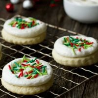 Sour Cream Cut Out Cookies
