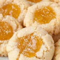 Gluten-Free Lemon Thumbprint Cookies