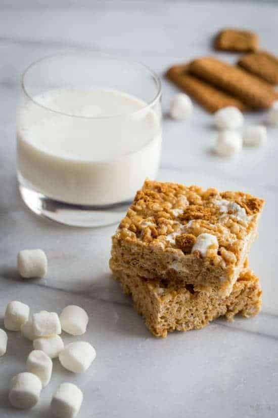 Biscoff Marshmallow Treats
