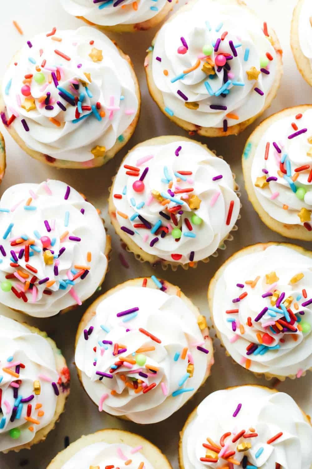 Homemade Funfetti Cupcakes My Baking Addiction