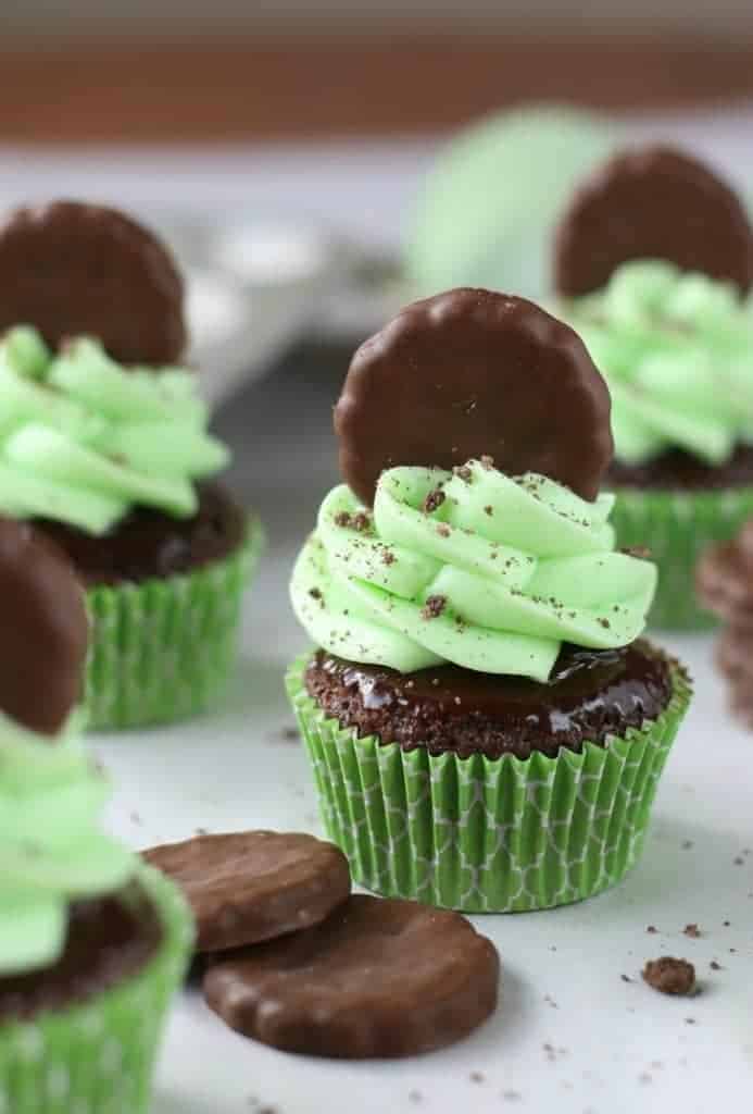 Thin 
Mint Cupcake