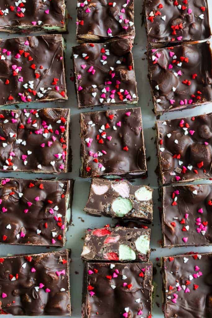 Valentine Marshmallow Fudge (1 of 8)