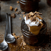 Mini Chocolate Poke Cakes