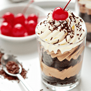 Nutella Cheesecake Trifles