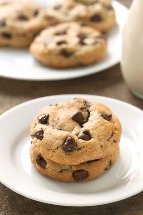 Gluten-Free Chocolate Chip Cookies will become your new favorite. Don't forget the milk!