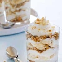 Banana Pudding Breakfast Parfaits