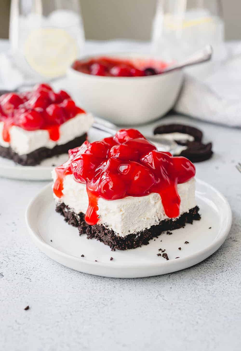 No Bake Oreo Cheesecake | My Baking Addiction