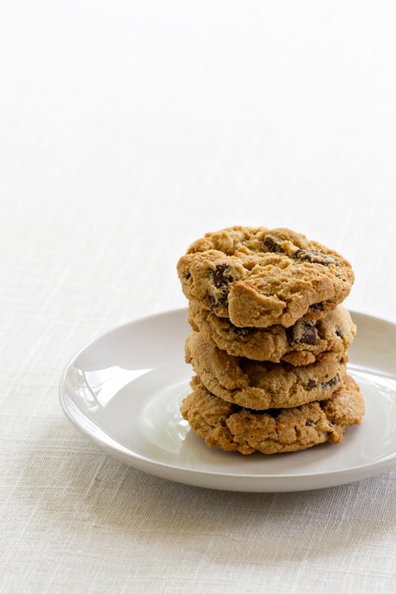 Salted Chocolate Chunk Cookies are a sweet and salty simple treat. They're sure to be your new favorite recipe! 