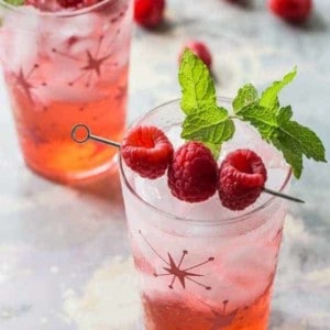 This Raspberry Shrub will make one refreshing drink. Boozy or not, it'll be delish.