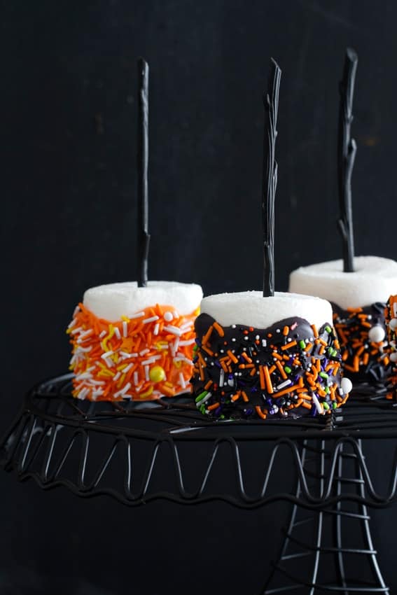 Halloween Marshmallow Pops My Baking Addiction Halloween Marshmallow Pops My Baking Addiction