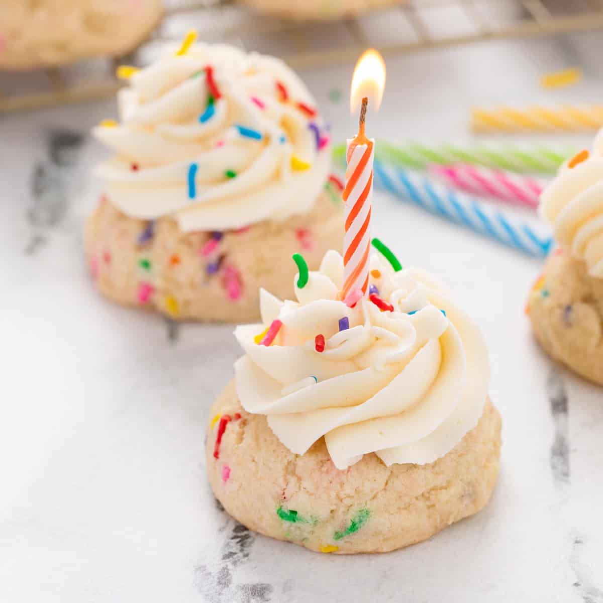 Birthday Cake Cookies