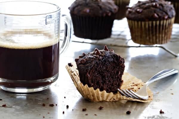 Chocolate Zucchini Muffins have a bit of vegetable popped into an extraordinary muffin. You won't be able to stay away!