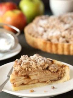Gluten-Free Apple Tart is amazing for those who can't tolerate gluten. So, so good