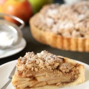 Gluten-Free Apple Tart is amazing for those who can't tolerate gluten. So, so good