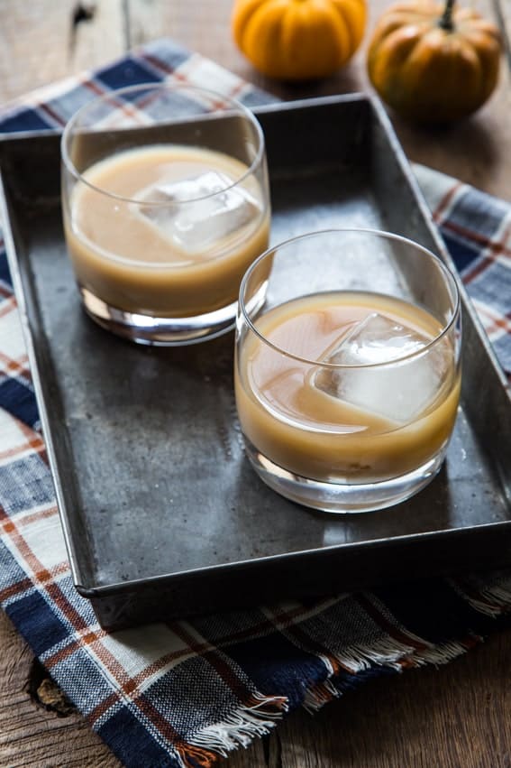 Pumpkin Spice White Russian is a delicious  cocktail warmed up with Pumpkin Spice Vodka. Perfect for the Fall season.